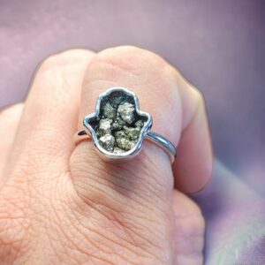 Pyrite ring