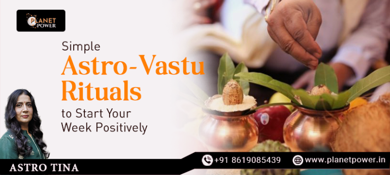 Simple Astro-Vastu Rituals to Start Your Week Positively
